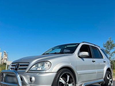 Usata Mercedes ML55 AMG AMG 350 CV (257 kW) 2001 Argento SUV