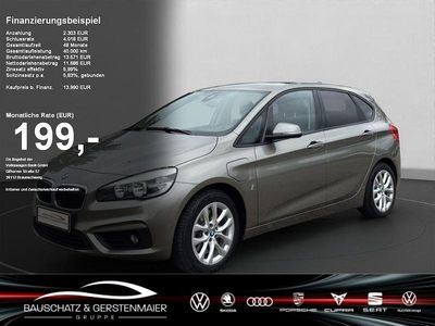 Gebraucht BMW 225 Active Tourer Advantage 224 PS (164 kW) 2017 Silber Van / Kleinbus