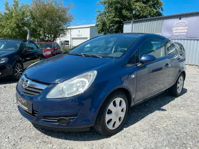 Gebraucht Opel Corsa 60 PS (44 kW) 2008 Blau Kleinwagen