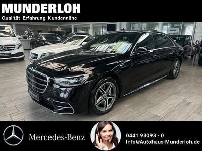 Obsidianschwarz metallic Gebraucht 2021 Mercedes S350 AMG line Limousine | 81.900 €