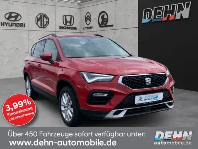 Usado Seat Ateca Style 150 CV (110 kW) 2021 Rojo SUV