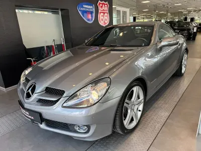 Gebraucht Mercedes SLK200 184 PS (135 kW) 2010 Silber Cabrio