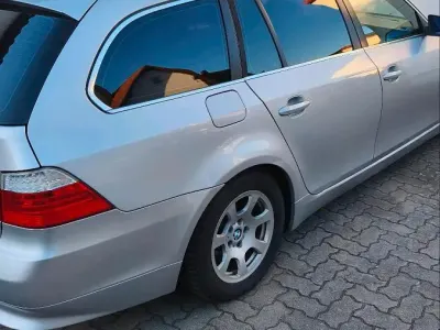 Brugt BMW 525 197 HK (144 kW) 2007 Sølv Stationcar