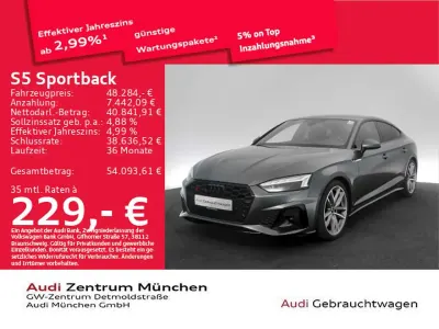 Gebraucht Audi S5 341 PS (250 kW) 2023 Daytonagrau perleffekt Coupé