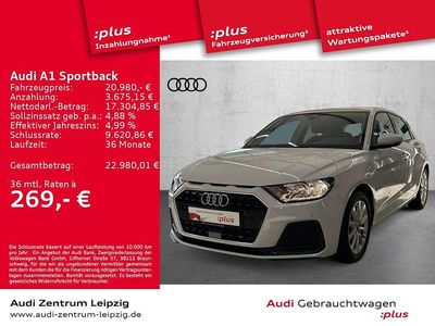 Gebraucht Audi A1 Sportback Advanced 110 PS (80 kW) 2022 Weiß Kleinwagen