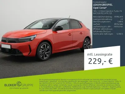 Nowe Opel Corsa S 101 KM (74 kW) 2026 Pomarańczowy Hatchback