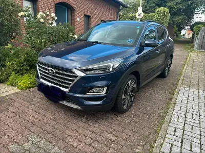 Gebraucht Hyundai Tucson Premium 185 PS (136 kW) 2020 Blau SUV