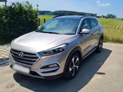 Gebraucht Hyundai Tucson Premium 177 PS (130 kW) 2016 Beige SUV