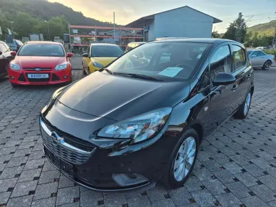 Gebraucht Opel Corsa Selection 90 PS (66 kW) 2017 Schwarz Kleinwagen
