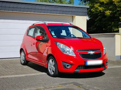 Usata Chevrolet Spark LT 82 CV (60 kW) 2011 Rosso Utilitaria