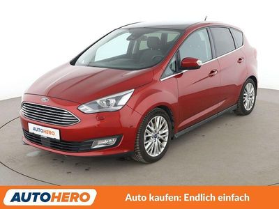 Gebraucht Ford C-MAX Titanium 150 PS (110 kW) 2017 Rot Van / Kleinbus