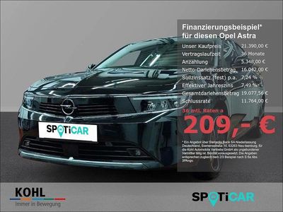 Gebraucht Opel Astra Business 181 PS (133 kW) 2022 Schwarz Limousine