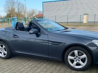 Brugt Mercedes SLK200 184 HK (135 kW) 2014 Grå Cabriolet