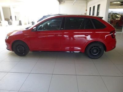 Usata Skoda Rapid Monte Carlo 110 CV (80 kW) 2016 Rosso Utilitaria