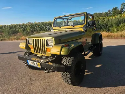 Gebraucht Jeep Wrangler Limited 204 PS (150 kW) 1987 Grün SUV
