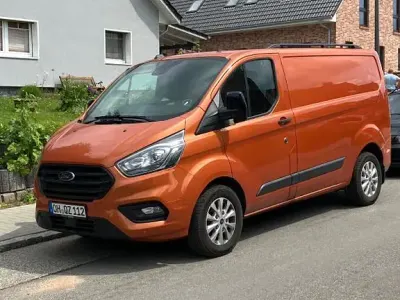Gebraucht Ford Tourneo Custom 170 PS (125 kW) 2021 Orange Van