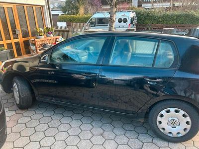 Gebraucht VW Golf VI 102 PS (75 kW) 2009 Schwarz Kleinwagen