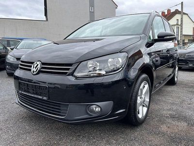 Gebraucht VW Touran Life 105 PS (77 kW) 2014 Schwarz Van / Kleinbus