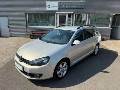 Gebraucht VW Golf VI Comfortline 122 PS (89 kW) 2010 Silber Kleinwagen
