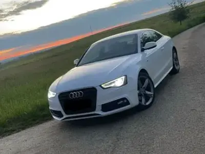 Gebraucht Audi A5 S-Line 177 PS (130 kW) 2015 Weiß Coupé