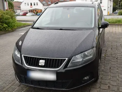 Gebraucht Seat Alhambra Ecomotive 140 PS (102 kW) 2011 Schwarz Van / Kleinbus
