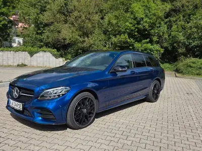 Gebraucht Mercedes C300e AMG 306 PS (225 kW) 2020 Blau Limousine