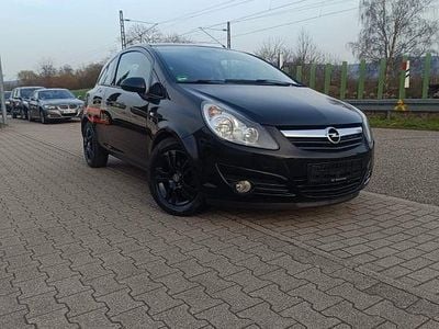 Gebraucht Opel Corsa Edition 101 PS (74 kW) 2010 Schwarz Kleinwagen