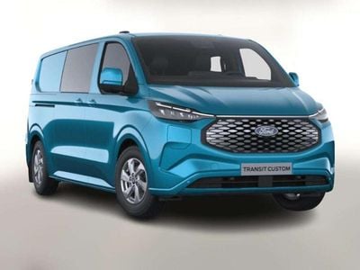Nouă Ford E-Transit Limited 160 kW (218 CP) 2025 Albastru Van
