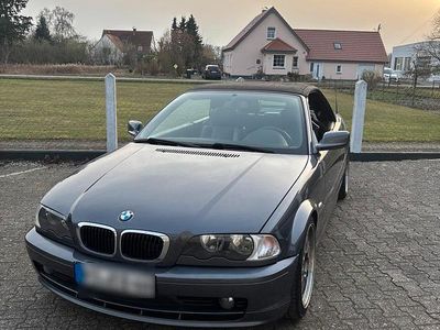 Gebraucht BMW 320 Cabriolet 170 PS (125 kW) 2001 Grau Cabrio