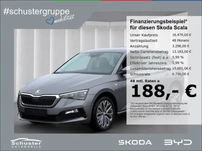 Gebraucht Skoda Scala Tour 110 PS (80 kW) 2022 Grau Kleinwagen