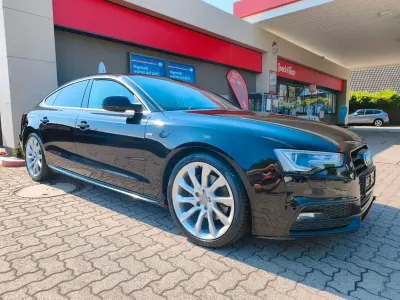 Gebraucht Audi A5 Sportback S-Line 204 PS (150 kW) 2014 Schwarz Kleinwagen