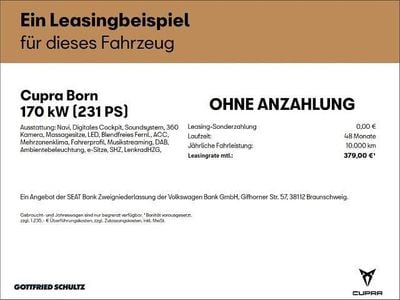 Neu Cupra Born 169 kW (231 PS) 2026 Schwarz Kleinwagen