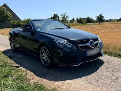 Gebraucht Mercedes E250 AMG 211 PS (155 kW) 2014 Schwarz Cabrio