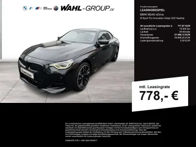 Gebraucht BMW M240i M Sport 374 PS (275 kW) 2025 Schwarz Coupé