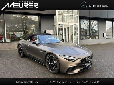 Gebraucht Mercedes SL43 AMG AMG 381 PS (280 kW) 2022 Monzagrau  magnolackierung Cabrio
