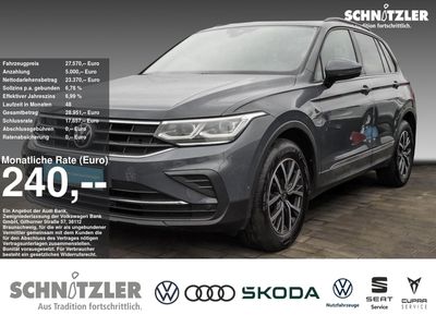 gebraucht VW Tiguan 2.0 TDI DSG Life MATRIX/360°/NAVI/ACC+++