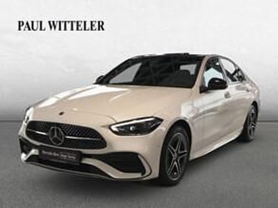 Gebraucht Mercedes C300e AMG line 204 PS (150 kW) 2024 Manufaktur lack manufaktur opalithweiß bright Limousine