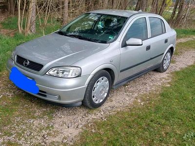 Gebraucht Opel Astra 84 PS (61 kW) 2002 Grau Limousine