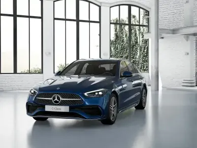 Used Mercedes C180 AMG 2023 Blue Sedan