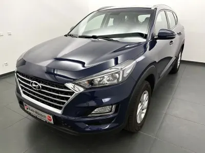 Gebraucht Hyundai Tucson 132 PS (97 kW) 2018 Blau SUV