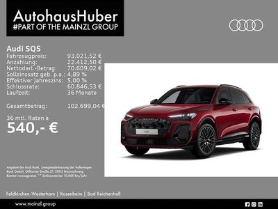 Neu Audi SQ5 Sport 499 PS (367 kW) 2026 Rot SUV