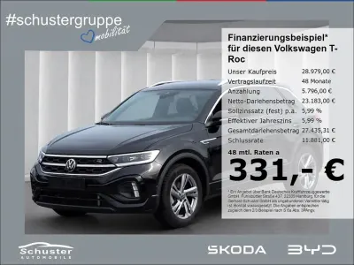 Gebraucht VW T-Roc R-line 150 PS (110 kW) 2025 Schwarz SUV