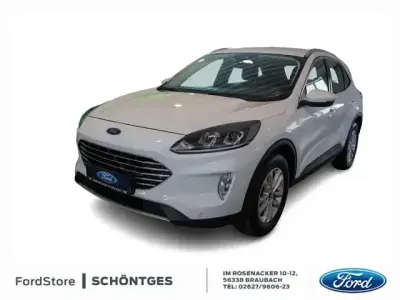 Gebraucht Ford Kuga Titanium 150 PS (110 kW) 2022 Weiss SUV