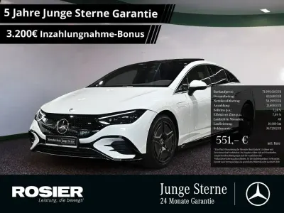 Gebraucht Mercedes EQE500 Premium Plus 300 kW (408 PS) 2025 Weiss / opalithweiß Limousine