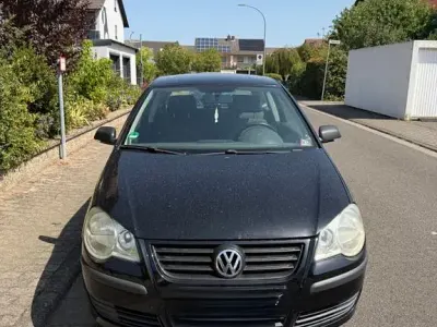 Gebraucht VW Polo Trendline 60 PS (44 kW) 2008 Schwarz Kleinwagen