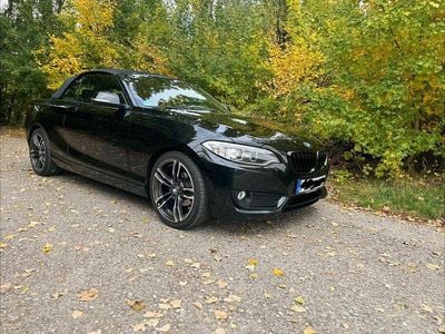 Gebraucht BMW 218 Advantage 150 PS (110 kW) 2016 Schwarz Cabrio