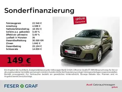 Gebraucht Audi A1 Sport 116 PS (85 kW) 2025 Distriktgrün metallic SUV