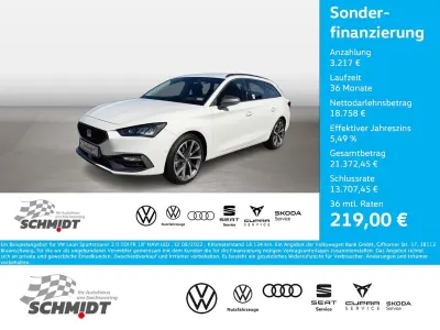 Gebraucht Seat Leon FR 150 PS (110 kW) 2022 Weiß Limousine