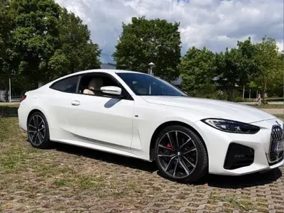 Gebraucht BMW 420 M Sport 184 PS (135 kW) 2022 Weiß Coupé