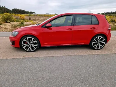 Gebraucht VW Golf VII GTD 184 PS (135 kW) 2014 Rot Limousine